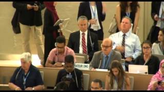 29th Regular Session of Human Rights Council - 34th Meeting: Item 7 - Mr. Mohamed Jahadin Hacenna
