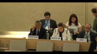 32nd session of the Human Rights Council - Item 8 - Ms Anne Béatrice de Gressot