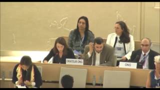 33rd session of the Human Rights Council - Item 3 - Ms Alessia Vedano