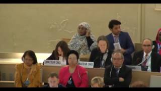 33rd session of the Human Rights Council - Item 10 - Ms Alessia Vedano