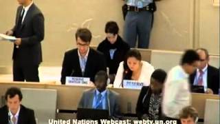 24rd Session of the UN Human Rights Council - item 2 Yanet Bahena