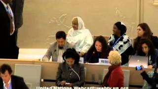 24 Session of the Human Rights Council - Item 4 - Ms Yanet Bahena