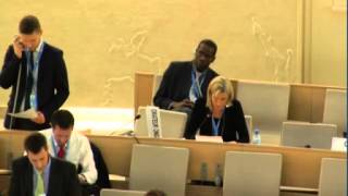 Closing statement 25th Regular Session of Human Rights Council