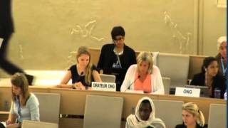 Panel discussion on Womens Rights in Sustainable Development, 17 June 2014, 26th regular session of