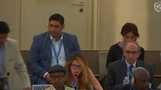 HRC 38th Session: Item 7 General Debate - Jennifer D. Tapia, 2 July 2018
