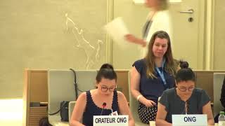 41st Session UN Human Rights Council - Discrimination against Female Migrants during ID with Special Rapporteur on Migrants - Isabela Zaleski Mori