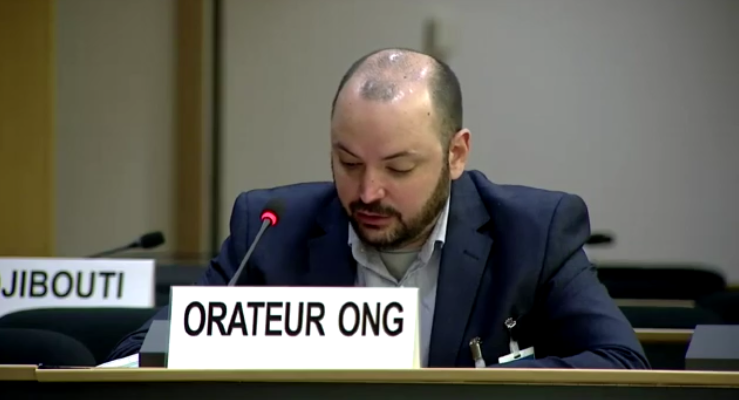 45th Session UN Human Rights Council - Israel's Human Rights Violations - Mathieu Fournier