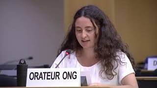 45th Session of the UN Human Rights Council - Political Prisoners in Nicaragua under General Debate Item 2 - Diane Gourdain