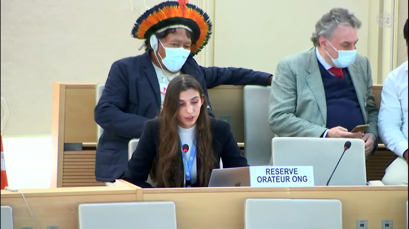 HRC51: GICJ called for Indigenous People Inclusion in Multilateral Decision Making