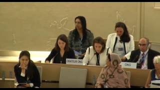 33rd session of the Human Rights Council - Item 3 - Ms Anne Béatrice de Gressot