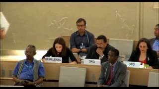 33rd session of the Human Rights Council - Item 3 - Ms Alessia Vedano