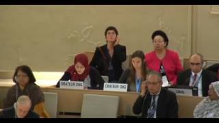 33rd session of the Human Rights Council - Item 10 - Ms Iman Abu Zueiter