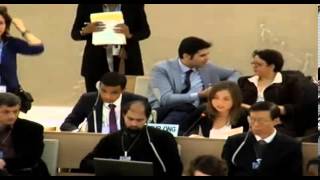 22nd Session of the UN Human Rights Council - item 3 - Ms Giorgina Piperone