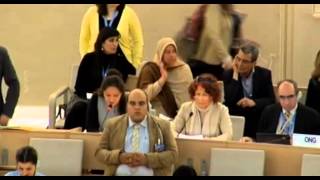 23 Session of the Human Rights Council - Item 3 - Ms Yanet Bahena