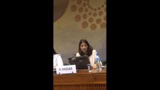 Side-event - Give Peace a Chance: Hanine Hassan