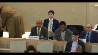 34th Session of the Human Rights Council - GD Item: 9 - Mr Mutua Kobia - 20 March 2017