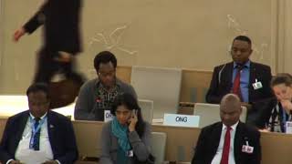 36th Session of the Human Rights Council - ID on Human Rights in Democratic Republic of Congo - Mutua K. Kobia 27 September 2017