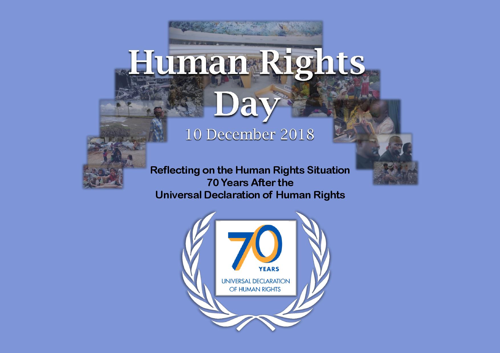 Human Rights Number 10 Human Rights Day - 10 December