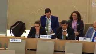 37th Session: Item 5: General Debate - Ms. Alessandra Zanzi, 15 March 2018