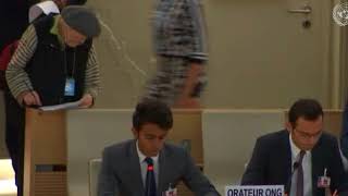 HRC 38th Session: Item 10 General Debate - Siddharth Abraham Srikanth, 5 July 2018