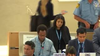 39th Session UN Human Rights Council - Item 10 on Technical Assistance in Yemen - Mutua K. Kobia
