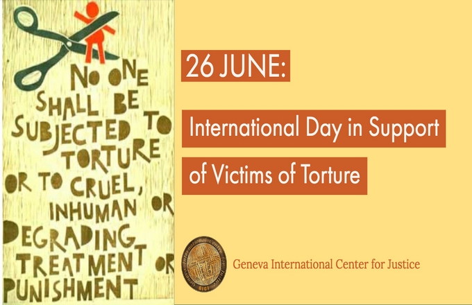 International Day in Support of Victims of Torture - 26 June