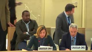 40th Session UN Human Rights Council - Consideration of the UPR outcome of Jordan under Item 6 - Ms. Benedetta Viti