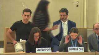 40th Session UN Human Rights Council - Discrimination and Segregation in Palestine under Item 7 - Ms. Georgia Eraldi