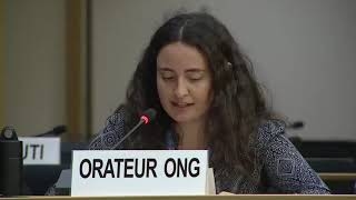 45th Session UN Human Rights Council - Failure of the justice system in Yemen during ID with Eminent Group of Experts on Yemen - Diane Gourdain