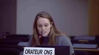 45th Session UN Human Rights Council: Widespread & Systematic Disappearances in Iraq under Agenda Item 3 - Hannah Bludau