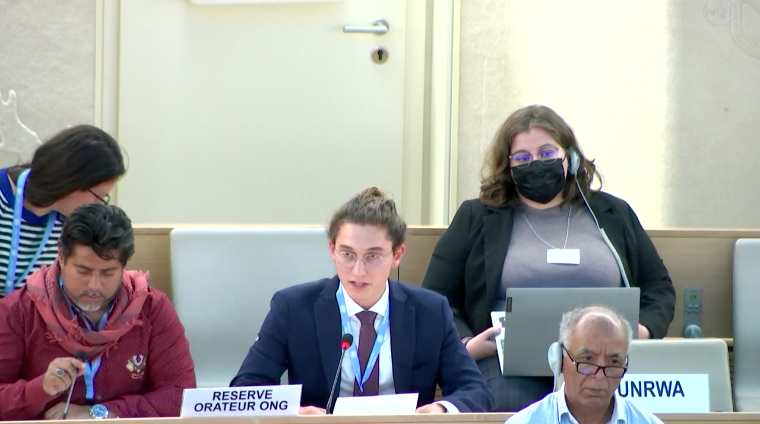 HRC51: GICJ Urged International Community to End Israeli’s Impunity Concerning Collective Punishments of Palestinians