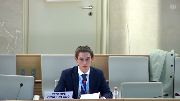 HRC51: GICJ called for measures to prevent the proliferation of foreign armed groups in the CAR