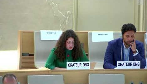 Yasmine Darwish from GICJ - 50th session HRC - Syrian Arab Republic (UPR)