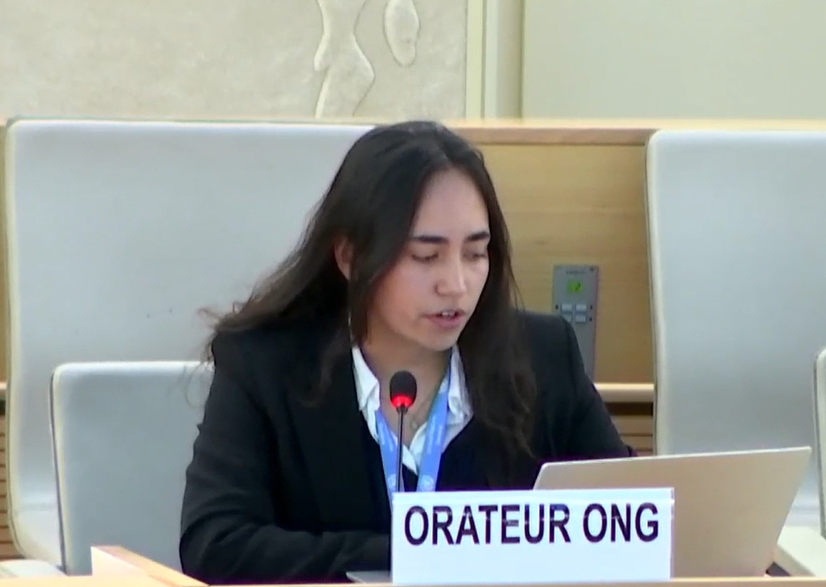 HRC52- GICJ voiced concerns on the stark repression against indigenous people and human rights defenders