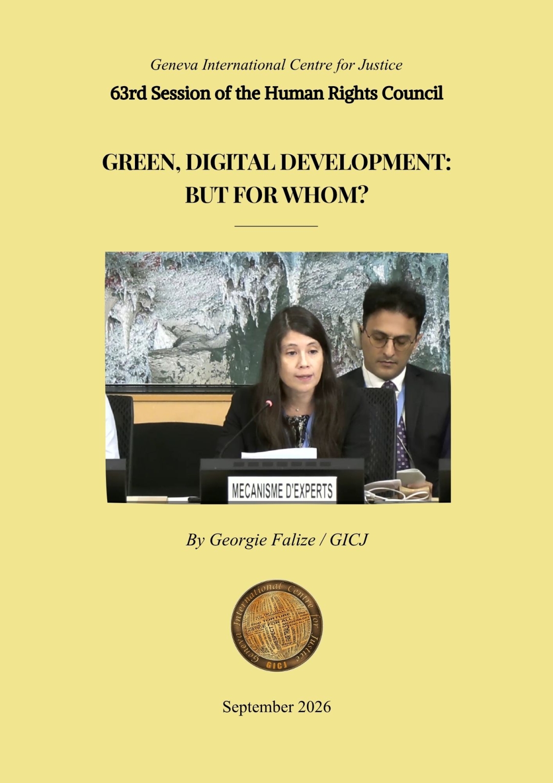 Cover Georgies Report