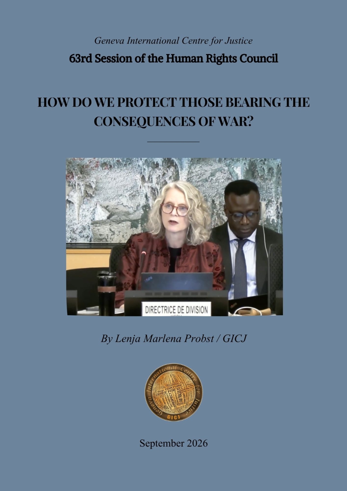Report Cover Lenja
