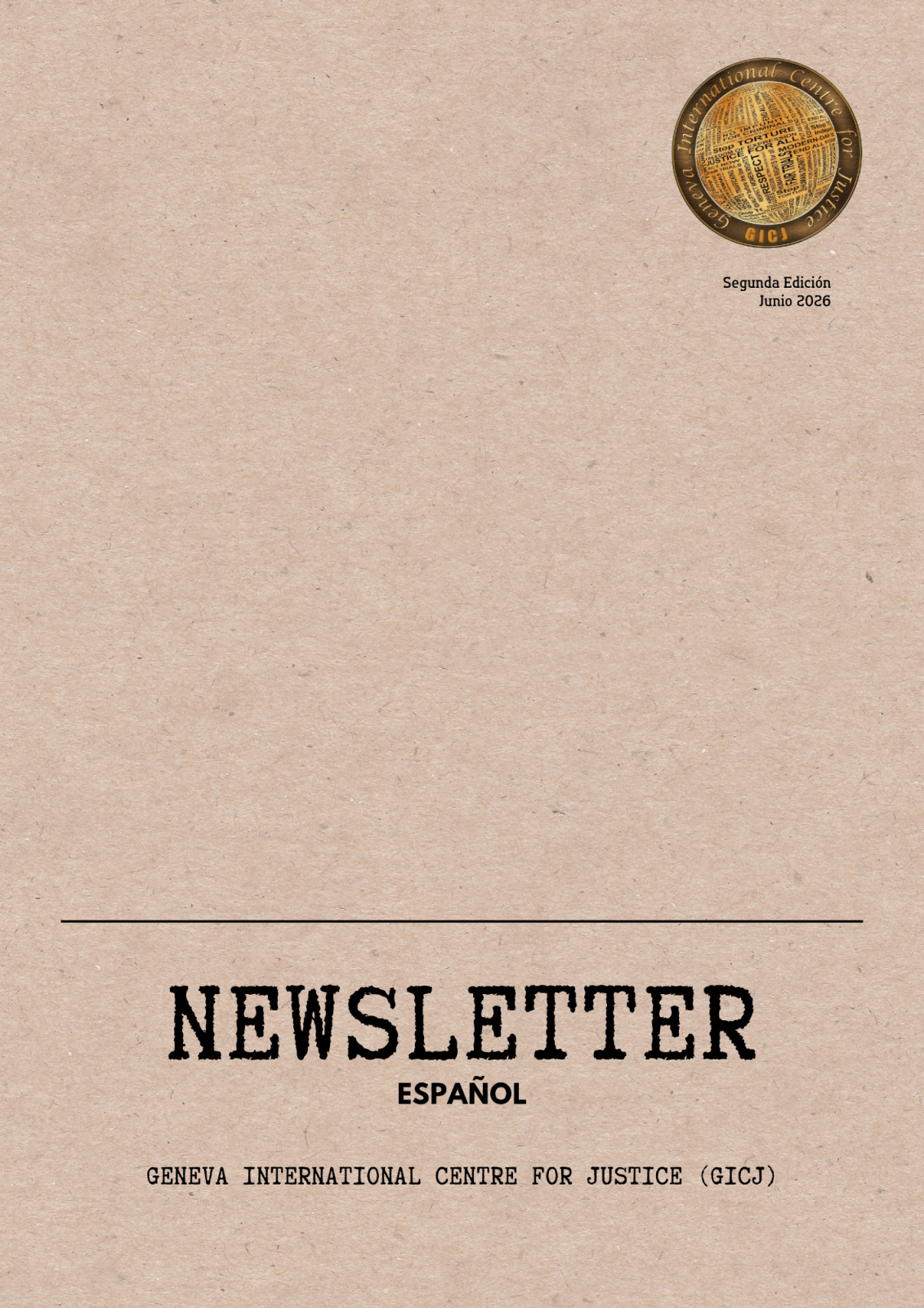 Spanish Newsletter June Cover