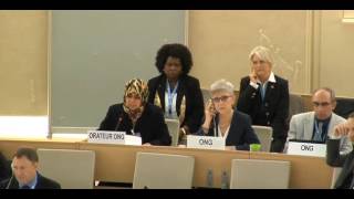 بيان د. فاطمة العاني ـ الدورة 34 ـ مجلس الأمم المتحدة لحقوق الإنسان ـ الجزء رفيع المستوى 